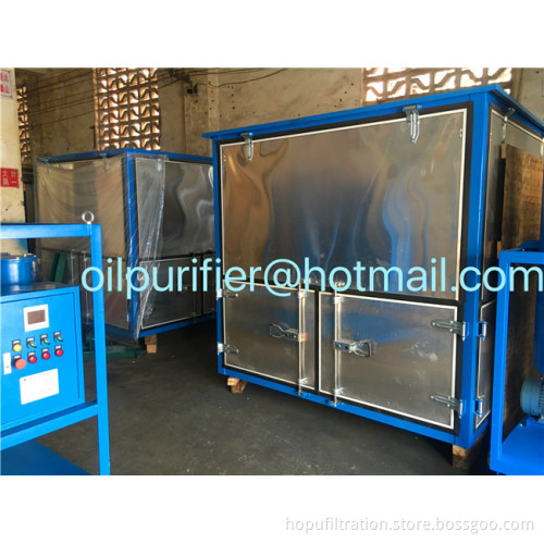 Carbinet Transformer Oil Regeneration Plant, Enclosed Power Sector Oil Purifier, Oil Purification machine IP56 protect